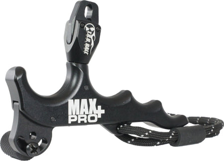 T.R.U. Ball Max Pro+ Four-Finger Thumb Archery Hand Release Black
