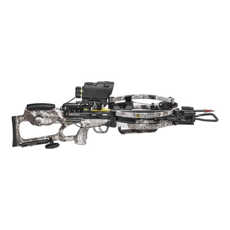TenPoint Nitro 505 XERO Crossbow Camo 505 FPS Garmin X1i Rangefinding Scope and ACUslide System