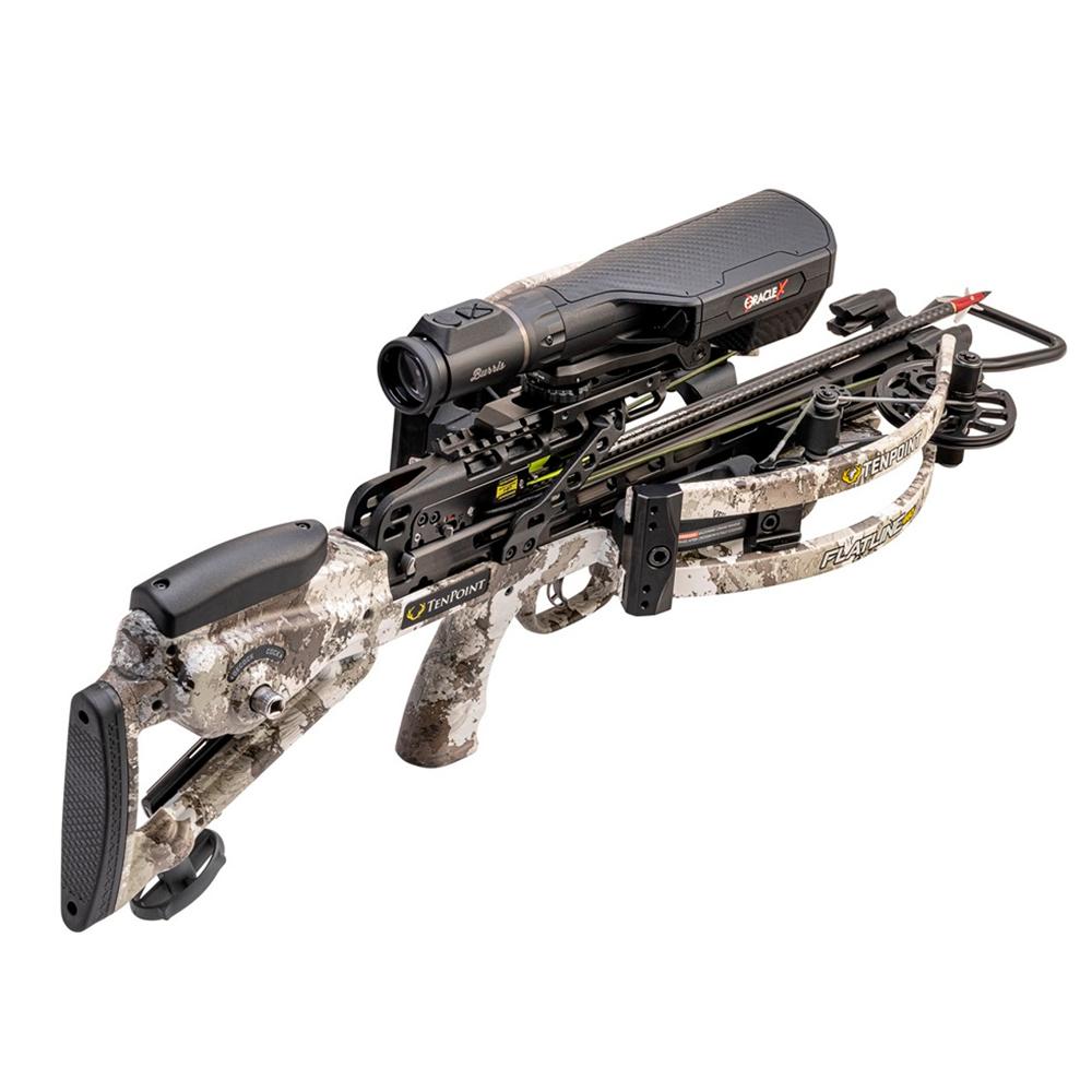 TenPoint Flatline 460 Oracle ACUslide Crossbow 460fps Burris Oracle Scope Included