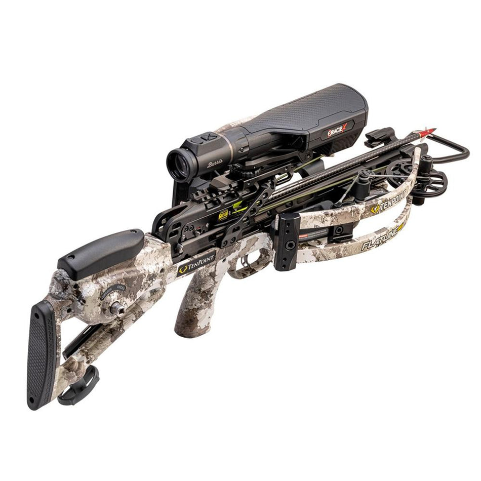 TenPoint Flatline 460 Oracle ACUslide Crossbow 460fps Burris Oracle Scope Included