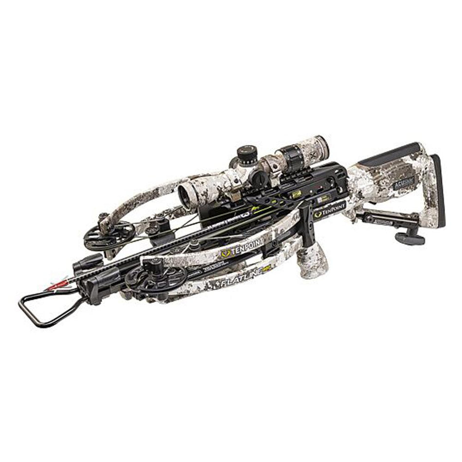 TenPoint Flatline 460 Crossbow ACUslide with EVO-X Elite Scope 460fps Veil Alpine