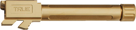 True Precision Glock 17 Aftermarket Threaded Barrel Gold TiN