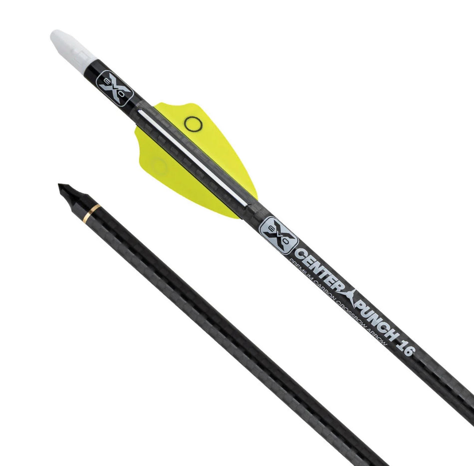 Ten Point EVO-X CenterPunch Carbon Crossbow Arrows 16" Alpha-Nocks .001" 16 Count