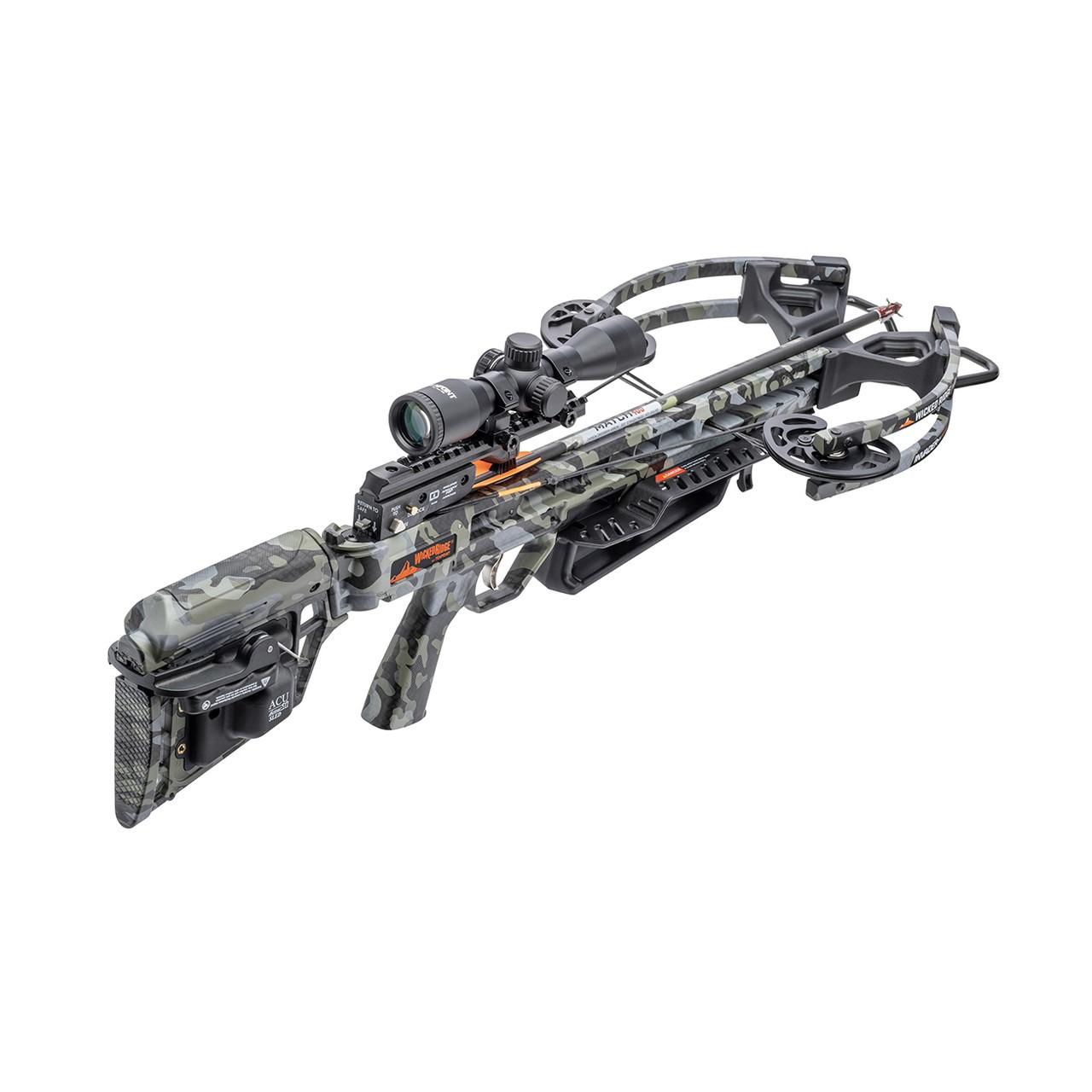 Wicked Ridge TenPoint Invader M1 Crossbow with ACUdraw Cocking Device and Pro-View 400 Scope