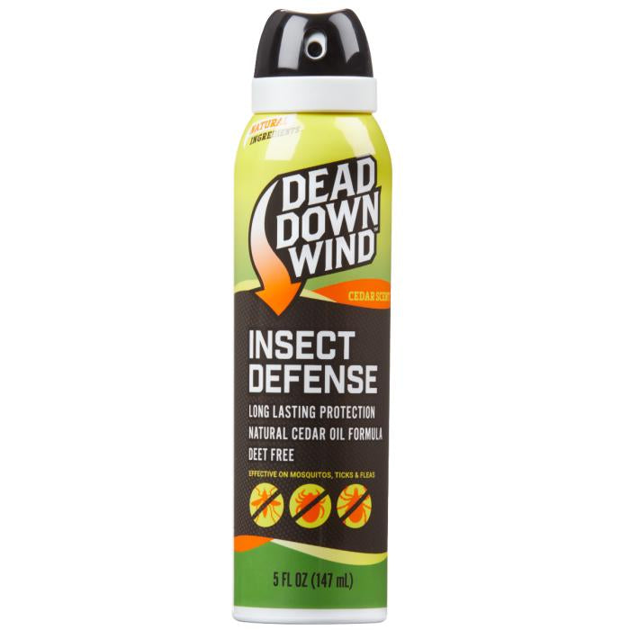 Dead Down Wind Cedar Oil Insect Defense Spray Mosquito & Tick Shield 5 oz DEET Free