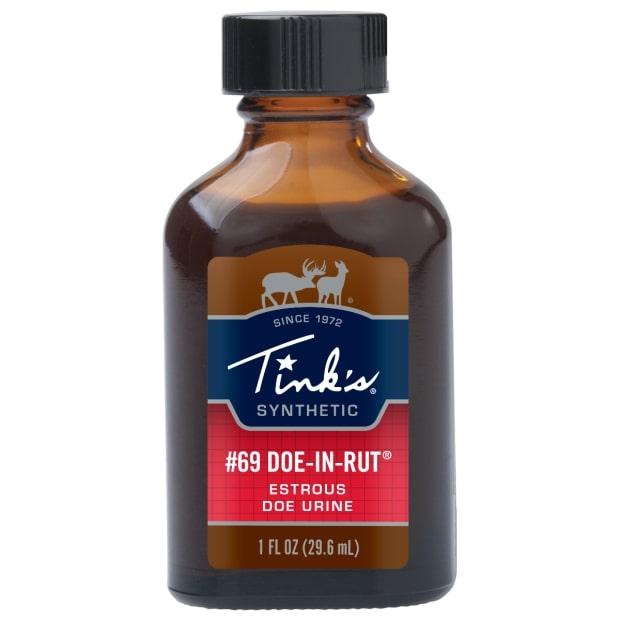 Tinks #69 Doe-In-Rut Synthetic 1 oz Estrous Scent Lure for Deer Hunting