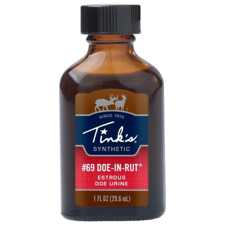 Tinks #69 Doe-In-Rut Synthetic 1 oz Estrous Scent Lure for Deer Hunting