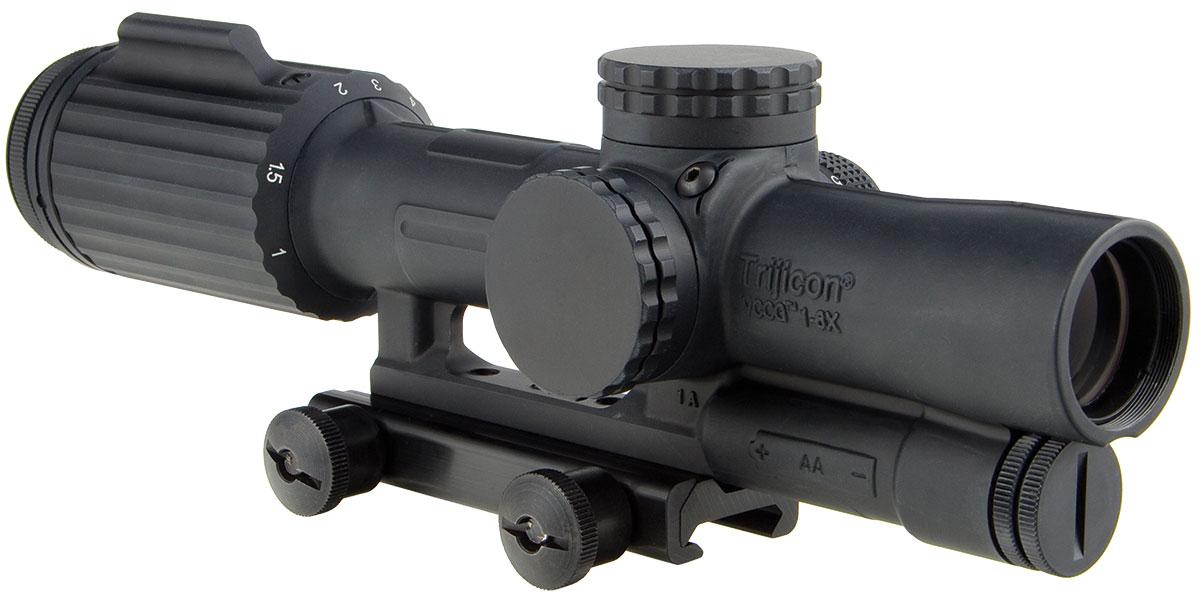 Trijicon VCOG Riflescope 1-6x24mm Illuminated Red Horseshoe Dot .308 Reticle