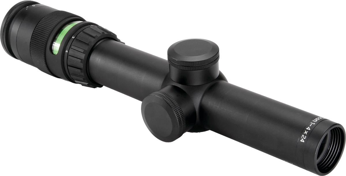 Trijicon AccuPoint Riflescope 1-4x24mm Duplex with Green Dot Reticle