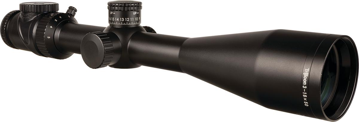 Trijicon AccuPoint Riflescope 3-18x50mm MOA Ranging Green Dot Reticle