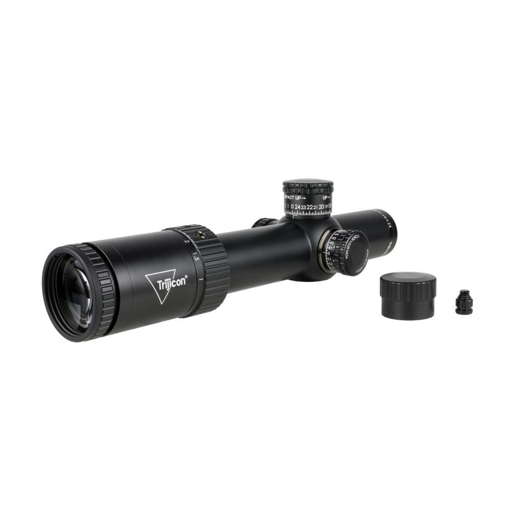 Trijicon Credo HX Riflescope 1-10x28mm Red/Green MOA Segmented Circle Enhanced Reticle Reticle