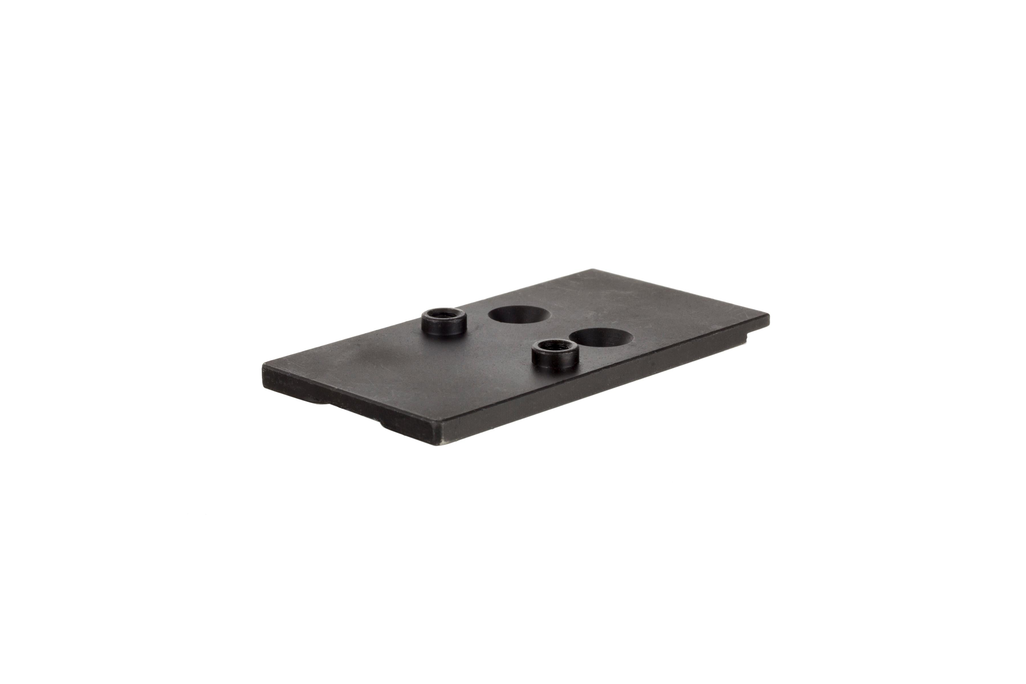 Trijicon RMRcc Matte Black Steel Optic Adapter Plate for Full Size Glock MOS