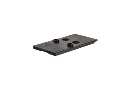 Trijicon RMRcc Matte Black Steel Optic Adapter Plate for Full Size Glock MOS