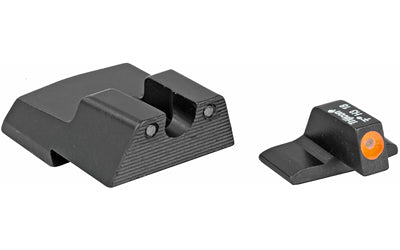 Trijicon H&K .45C/P30/VP9 HD Iron Night Sights, Orange Front Tritium Outline, HK110O-600601