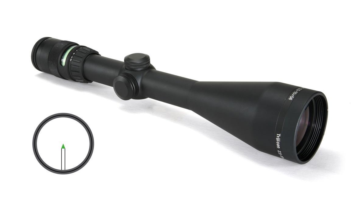 Trijicon AccuPoint Riflescope 2.5-10x56mm Green BAC Triangle Post Reticle