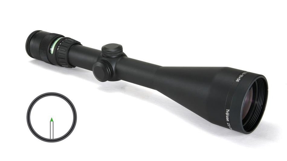 Trijicon AccuPoint Riflescope 2.5-10x56mm Green BAC Triangle Post Reticle