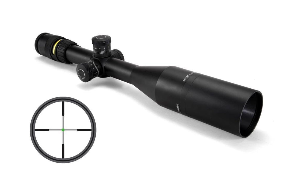 Trijicon AccuPoint Riflescope 5-20x50mm Duplex with Green Dot Reticle