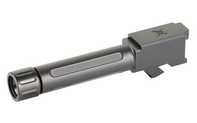 True Precision TP-G26B-XTBC Black DLC 9mm Aftermarket Threaded Barrel with Thread Protector, Glock 26
