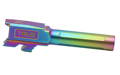 True Precision TP-G43B-XS Rainbow TiCN 9mm Aftermarket Barrel, Fits Glock 43 and 43X