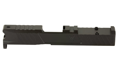 True Precision Glock 43/43X RMRcc Optic Cut Stripped Slide, Black Nitride TP-G43DS-BL-RMRCC