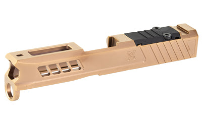 True Precision G43/43X Billet Steel Axiom Slide, Copper TiCN, RMS Ready TP-G43S-C-RMS