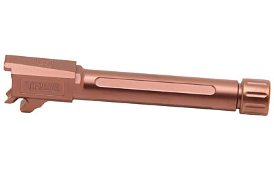 True Precision 9MM Threaded Barrel for P365 Fuse, 1/2x28, TiCN Copper TP-P365FB-XTC