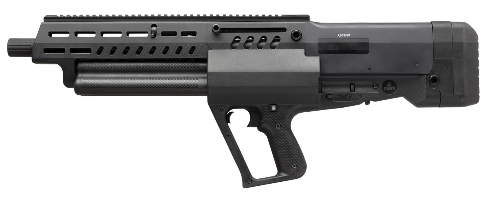 IWI US TS12B Tavor TS12 12 Gauge 3" 18.50" 15+1 Overall Black with Fixed Bullpup Stock