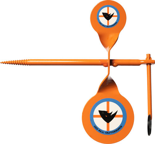 Do-All Double Tree Steel Spinning Target Designed for Airgun