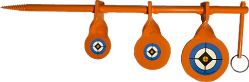 Do-All Steel Airgun Triple Tree Spinner Range Target