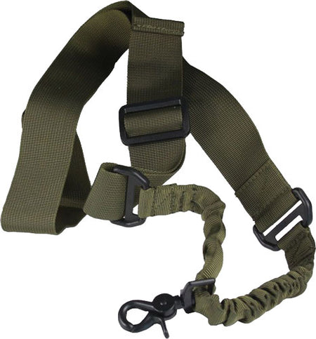 JE Single Point Bungee Sling, Green