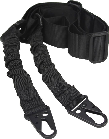 JE Two-Point Bungee Rifle Sling Black