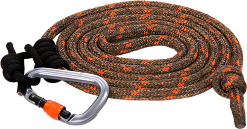 Tethrd 8' 11mm Tree Stand Tether with Carabiner and Prusik Cord