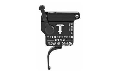 TriggerTech Remington 700 Special Flat Trigger, Adjustable 1.0-3.5LB, Right Hand, Black, w/ Install Tools R70-SBB-13-TNF