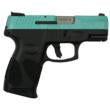 Taurus G2C "Robin's Egg Blue Glitter" Handgun 9mm Luger 12rd Magazines(2) 3.2" Barrel