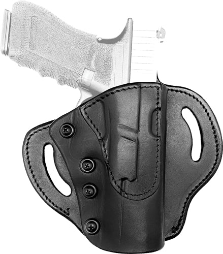 Tagua TX LCK BH3 Black Leather Optic-Ready Belt Holster for Taurus PT111/G2