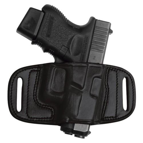 Tagua Gunleather Glock 43 Right Hand Quick Draw Belt Holster - Black