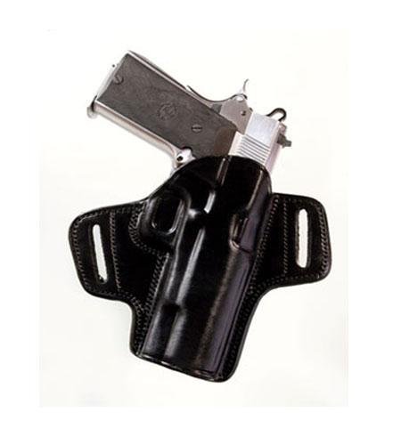 Tagua Open Top Leather Belt Holster for Colt 1911 5" Barrel Black RH