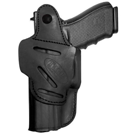 Tagua 4in1 IWB Snap Holster for Ruger LCR Black Right-Hand Carry