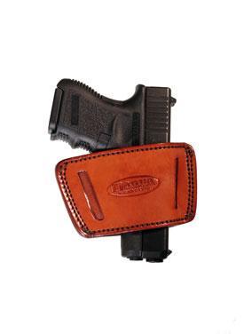 Tagua Gunleather Large IWB/OWB Ambidextrous Holster Brown