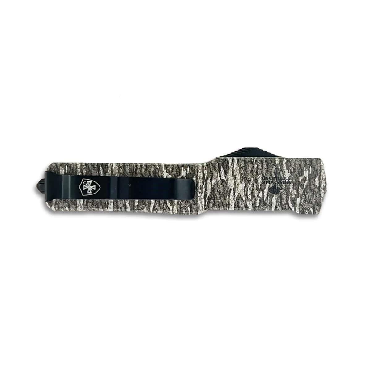 Templar Knife Weighted Small D2 Dagger Blade 3-1/8" Mossy Oak Bottomland Pattern