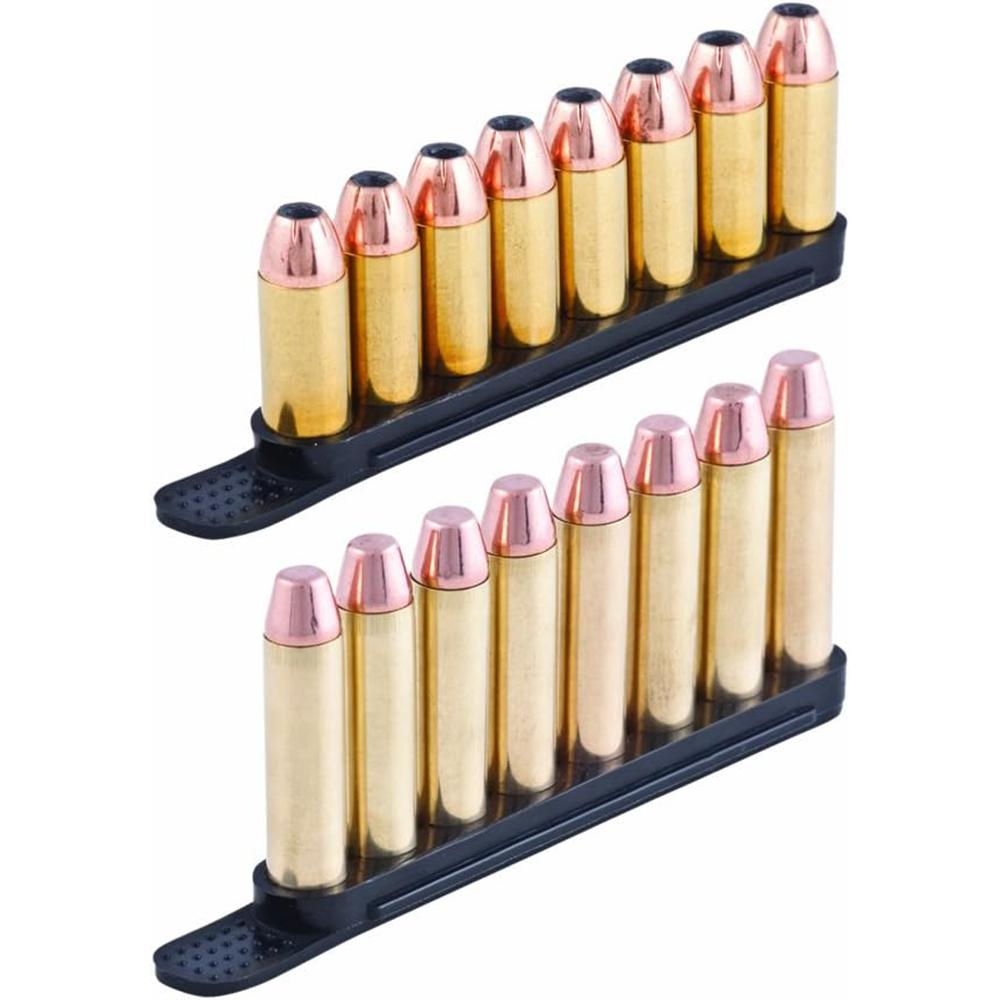 Tuff Products 8-Round QuickStrips Speed Reload Strips .357/.38/.40S&W/6.8mm Black 2-Count