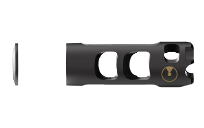 Ultradyne Vostok Muzzle Brake for AK Platform, 7.62x39mm, M14X1 LH Thread, 416 SS, Black Nitride UD10870