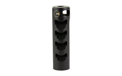 Ultradyne Apollo LR Compensator, 6.5 Creedmoor, 5/8x24 Thread, 416 Stainless, Black Nitride Finish UD11180
