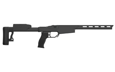 Ultradyne UD5 Aluminum Chassis with Stock and Grip, Remington 700 LA, Anodized Black UD20116