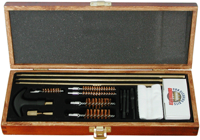 DAC Universal 17-Piece Gun Cleaning Kit with Bore Brushes and Presentation Case