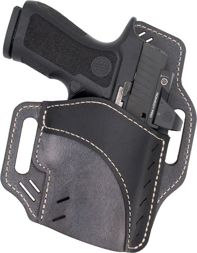 VersaCarry Horizon Size 2 OWB Holster Grey Base Black Patch