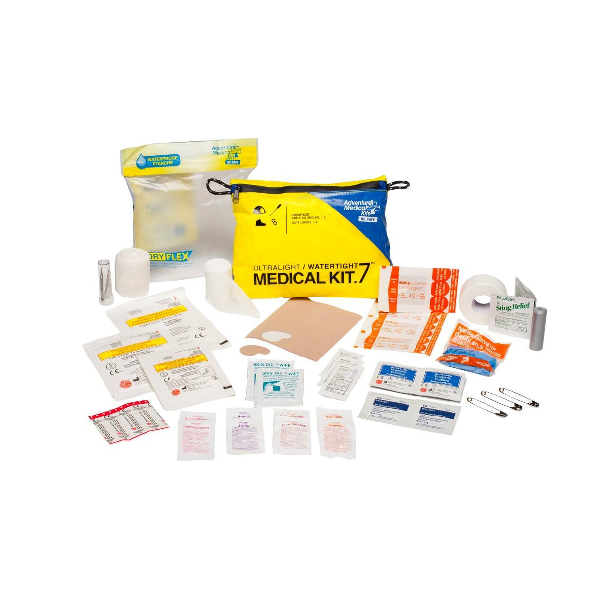 Adventure Medical Ultralight Watertight .7 Multi-Sport First Aid Kit 1-2 Person