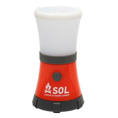 Survive Outdoors Longer SOL Floating Lantern 240 Lumens Orange with Power Bank