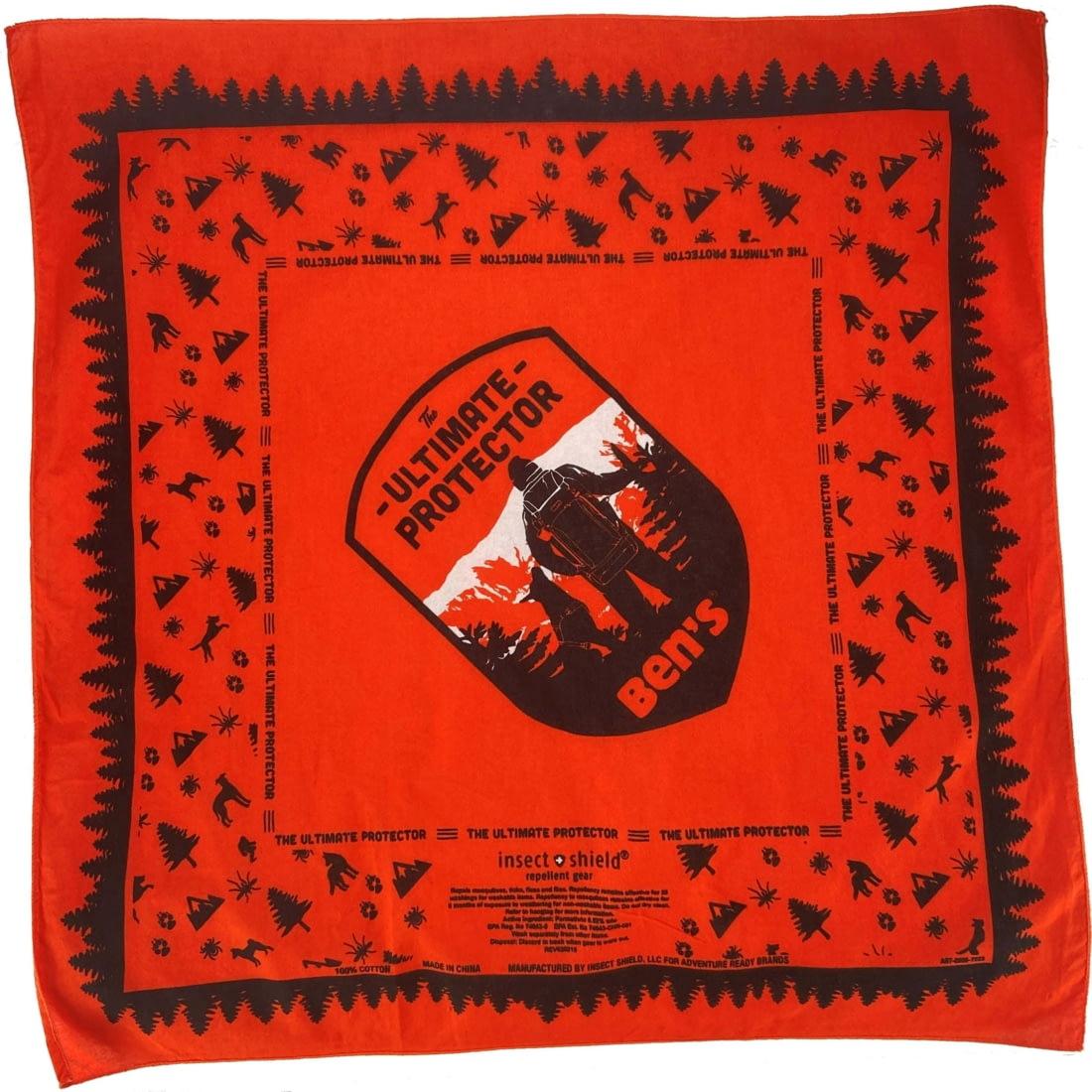 Ben's Insect Shield Bandana for Dogs Family Odorless Repellent Protection