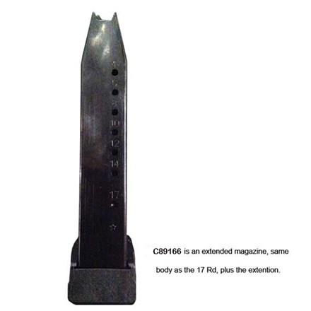 Beretta PX4 Storm Factory Extended 9mm Magazine Black Steel 20rd